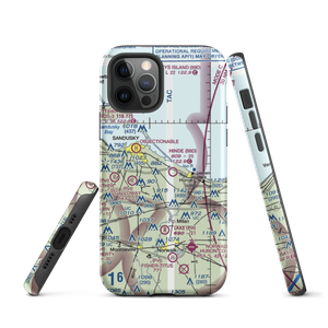 Zoellner Airport (10OH) VFR Sectional  Tough iPhone Case