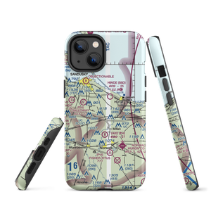 Zorn Acres Airport (60OI) VFR Sectional  Tough iPhone Case