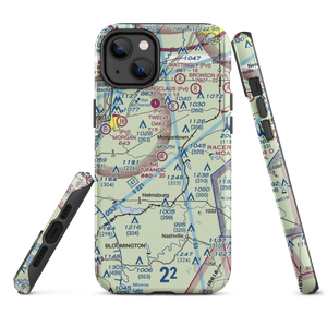 Zupancic Field (9IN7) VFR Sectional  Tough iPhone Case