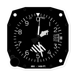 Twin Mountain Airport (8B2) Altimeter Stickers