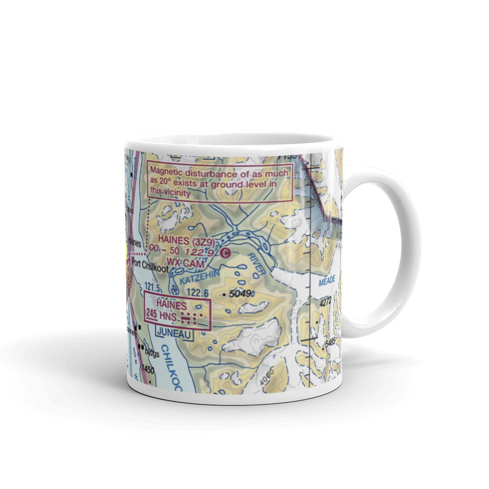Haines Seaplane Base (3Z9) VFR Sectional  Mug 