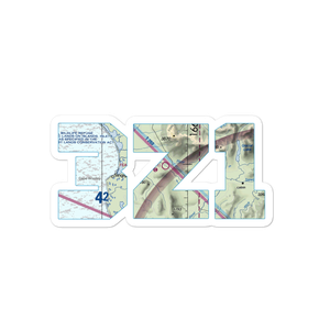 Feather River Airport (3Z1) VFR Sectional Sticker