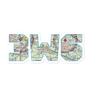 Bladenboro Airport (3W6) VFR Sectional Sticker