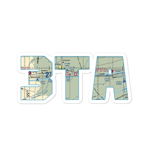 Stafford Municipal Airport (3TA) VFR Sectional Sticker