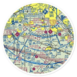 Wolfe Air Park (3T2) VFR Sectional Sticker (30 mile)