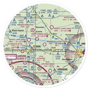 Schiffer Acres Airport (3S5) VFR Sectional Sticker (30 mile)