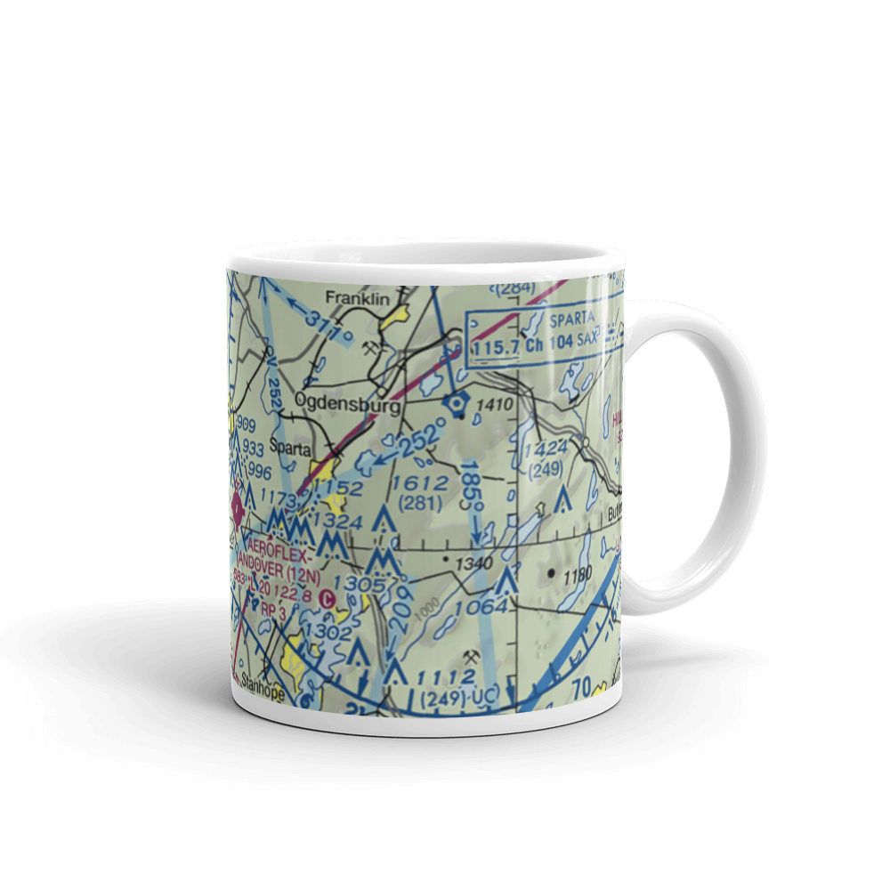 Newton Airport (3N5) VFR Sectional  Mug 