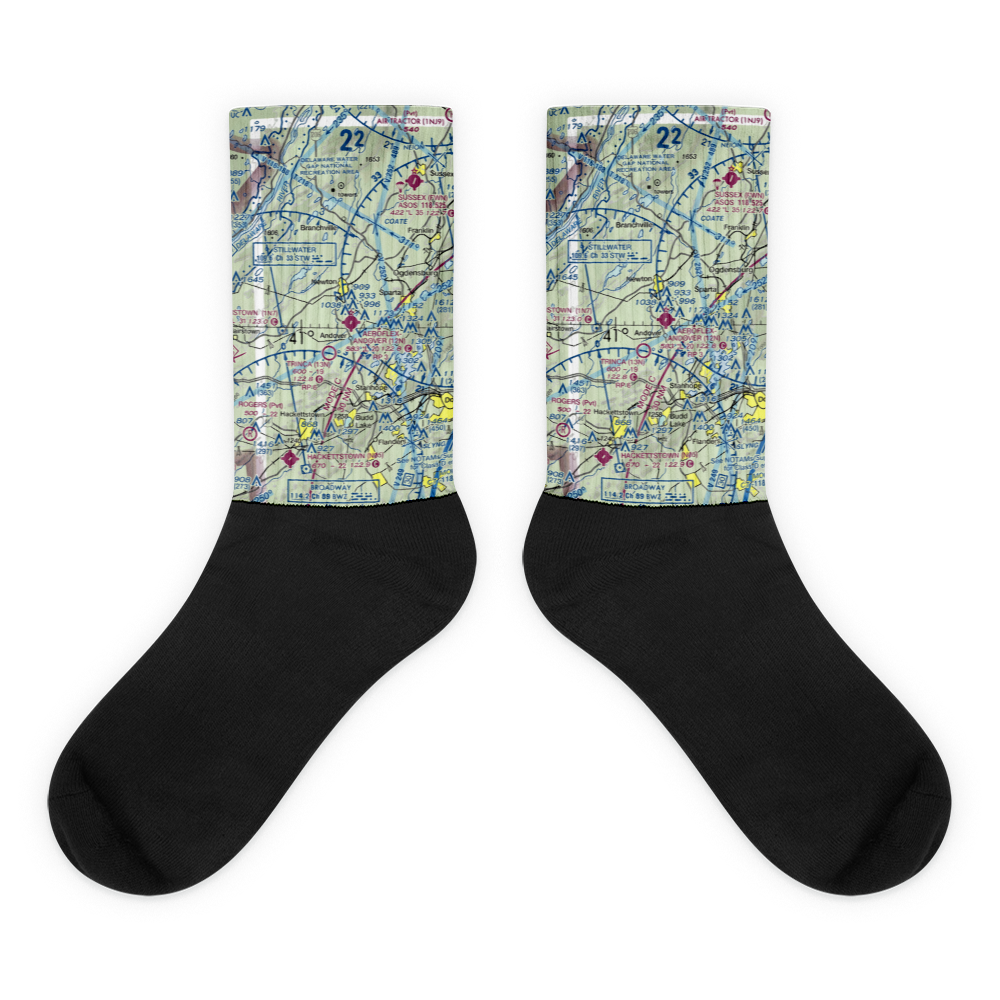 Newton Airport (3N5) VFR Sectional Socks 