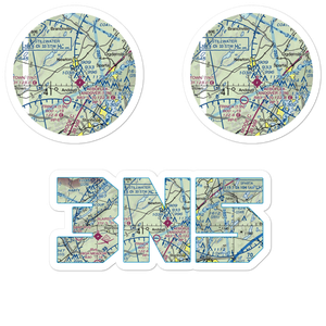 Newton Airport (3N5) VFR Sectional Sticker Pack
