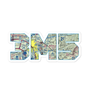 Moontown Airport (3M5) VFR Sectional Sticker