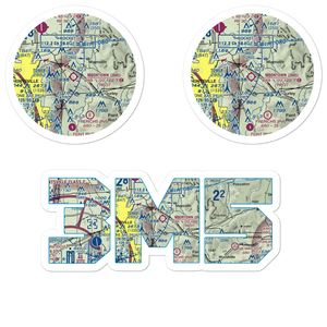 Moontown Airport (3M5) VFR Sectional Sticker Pack