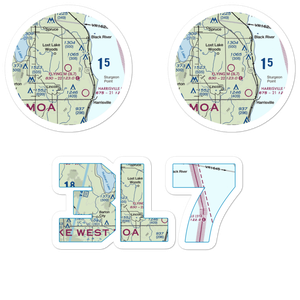 Flying M Ranch Airport (3L7) VFR Sectional Sticker Pack