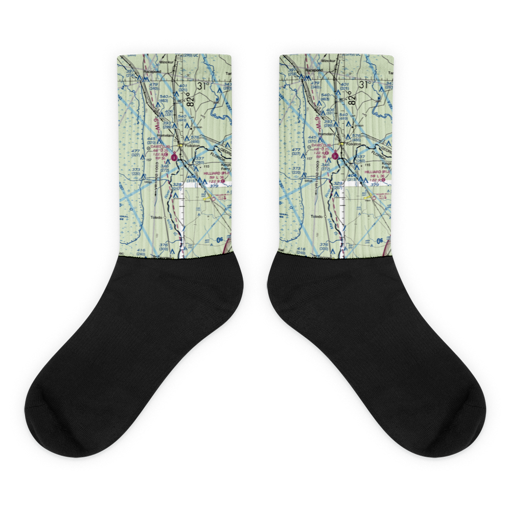 Davis Field (3J6) VFR Sectional Socks 