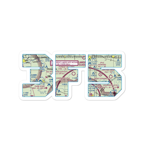 Forest Hill Airport (3F5) VFR Sectional Sticker