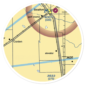 Pronger Bros Ranch Airport (3E7) VFR Sectional Sticker (20 mile)