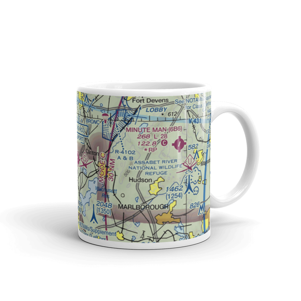 Sterling Airport (3B3) VFR Sectional  Mug 