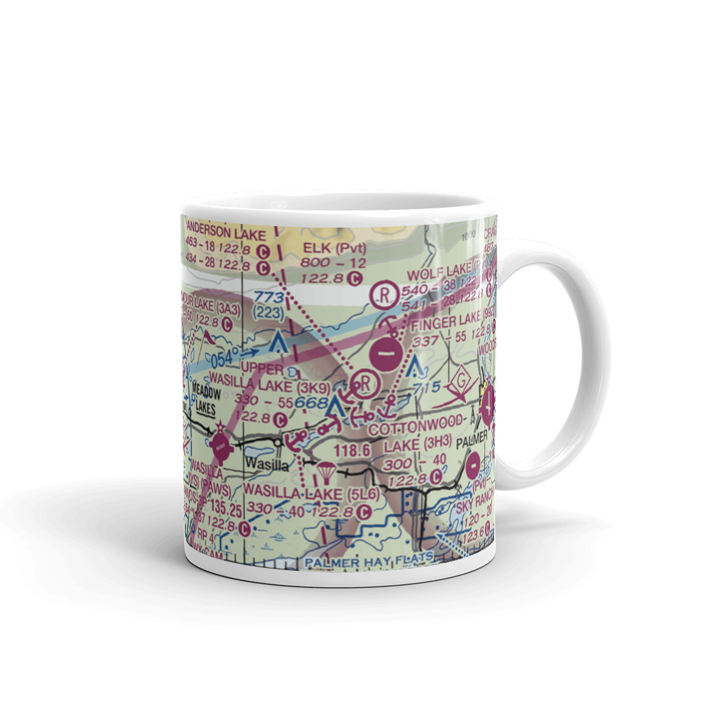 Seymour Lake Seaplane Base (3A3) VFR Sectional  Mug 