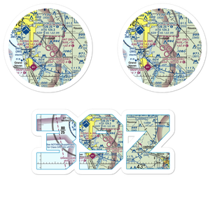 Flying-A-Ranch Airport (39Z) VFR Sectional Sticker Pack