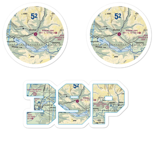 Strom Field (39P) VFR Sectional Sticker Pack