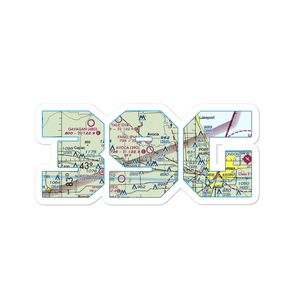 Avoca Airport (39G) VFR Sectional Sticker