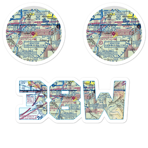 Lynden Airport (38W) VFR Sectional Sticker Pack