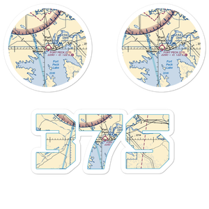 Fort Peck Airport (37S) VFR Sectional Sticker Pack