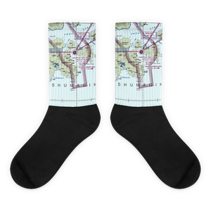 Squaw Harbor Seaplane Base (36H) VFR Sectional Socks