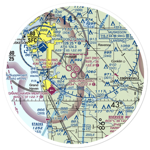 Jablonski Airport (33C) VFR Sectional Sticker (30 mile)