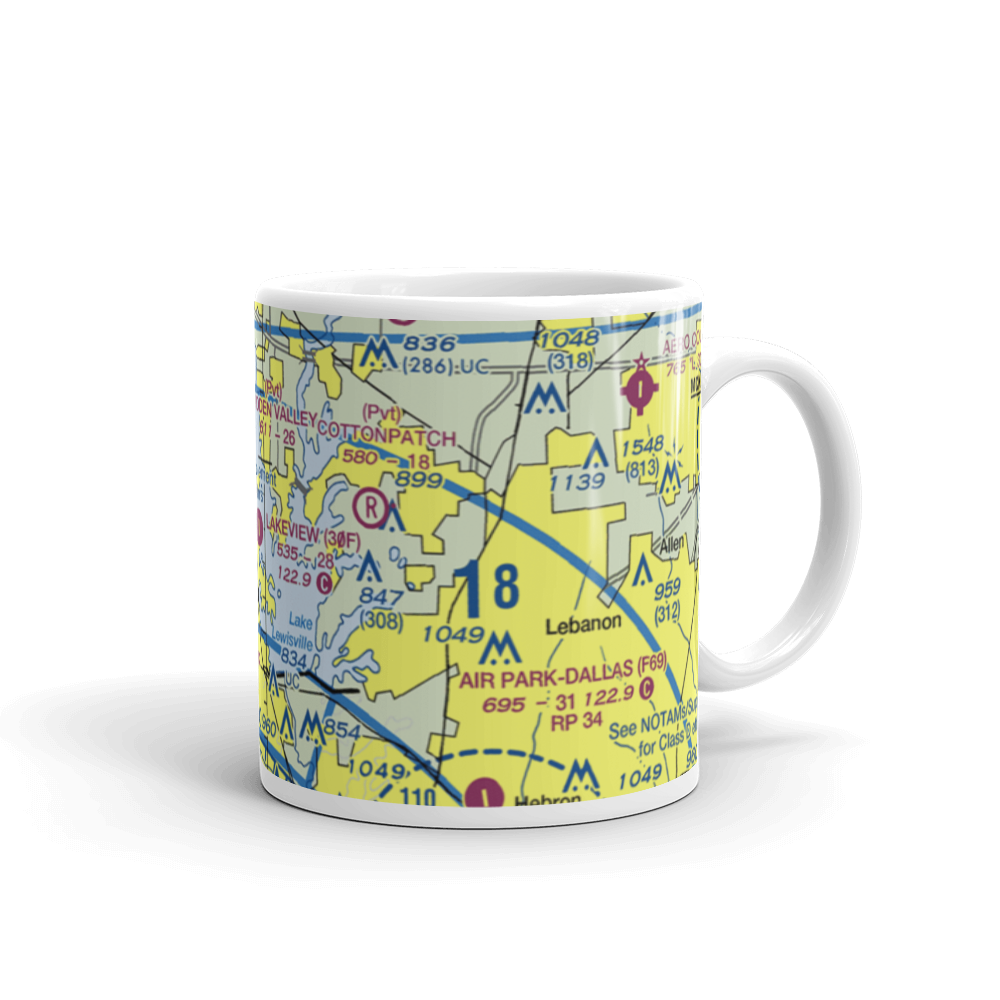 Lakeview Airport (30F) VFR Sectional  Mug 