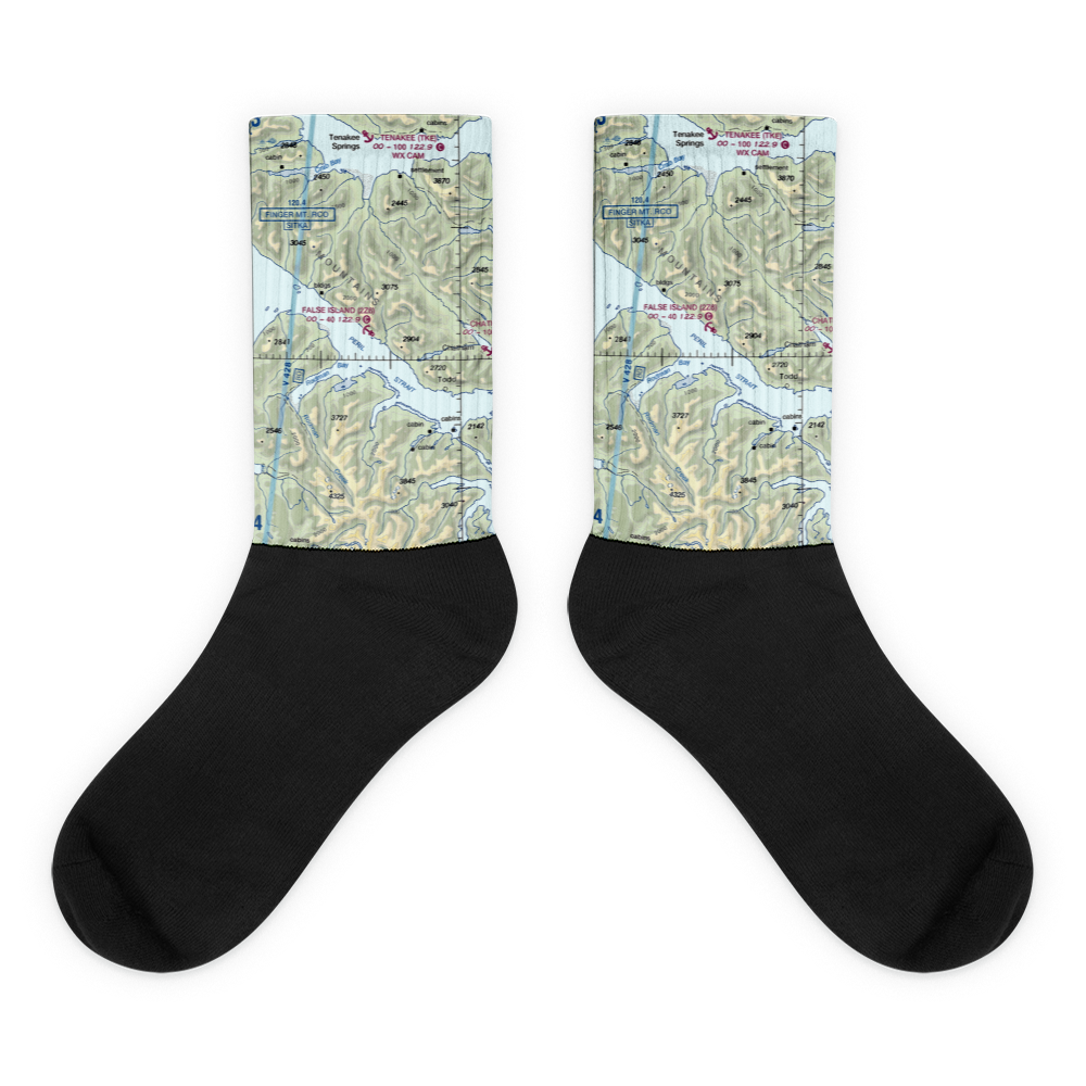 False Island Seaplane Base (2Z6) VFR Sectional Socks 