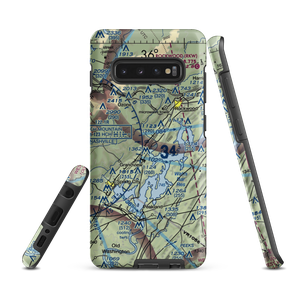 100 Aker Wood Airport (TN41) VFR Sectional Samsung Phone Case