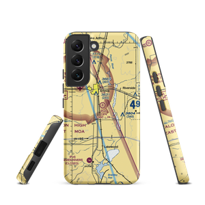 2 X 4 Ranch Airport (NM47) VFR Sectional Samsung Phone Case