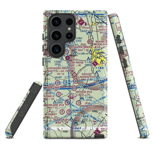 3-M's Airport (96GA) VFR Sectional Samsung Phone Case