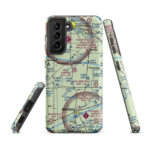 4 Winds Aerodrome (IN45) VFR Sectional Samsung Phone Case