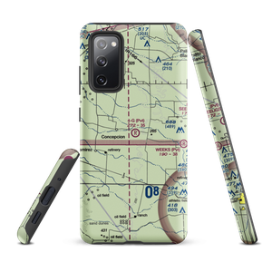 4-G Ranch Airport (XS50) VFR Sectional Samsung Phone Case