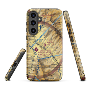 40 Acre Airstrip (ID52) VFR Sectional Samsung Phone Case