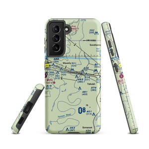 4B Ranch Airport (9LS9) VFR Sectional Samsung Phone Case