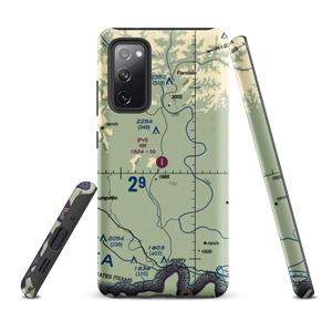 4M Ranch Airfield (48TE) VFR Sectional Samsung Phone Case