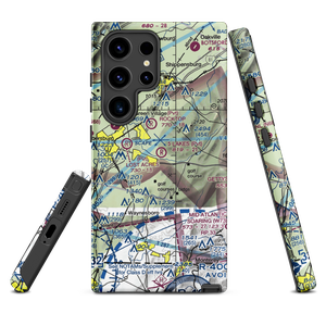 5 Lakes Airport (PA81) VFR Sectional Samsung Phone Case