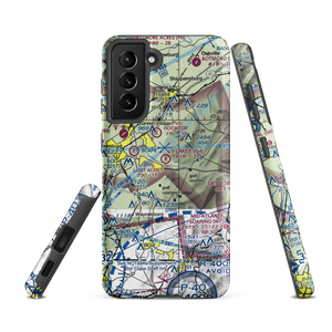 5 Lakes Airport (PA81) VFR Sectional Samsung Phone Case