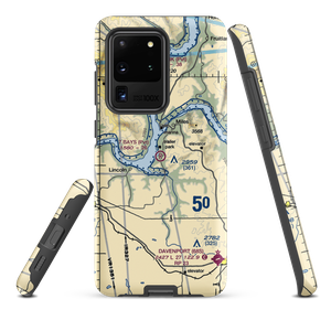 7 Bays Airport (73WA) VFR Sectional Samsung Phone Case