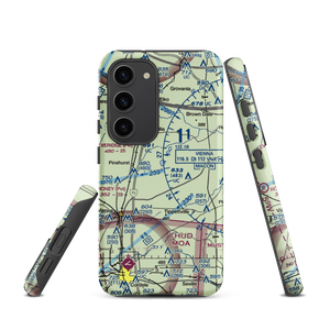 A & C AG Aviation Inc (CHAN) VFR Sectional Samsung Phone Case