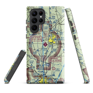 A L Mangham Jr. Regional Airport (OCH) VFR Sectional Samsung Phone Case