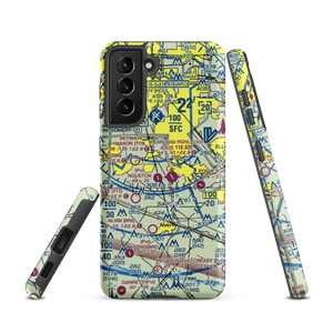 A&A Flying Service Airport (XS39) VFR Sectional Samsung Phone Case