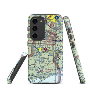 Abbeville Chris Crusta Memorial Airport (IYA) VFR Sectional Samsung Phone Case