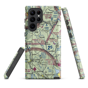 Abbots Airport (6ME6) VFR Sectional Samsung Phone Case