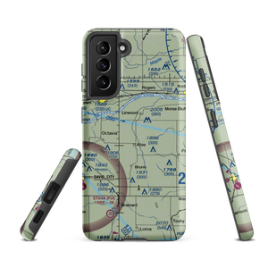 Abie Sky Ranch Airport (NE27) VFR Sectional Samsung Phone Case