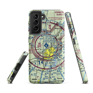 Abraham Lincoln Capital Airport (SPI) VFR Sectional Samsung Phone Case