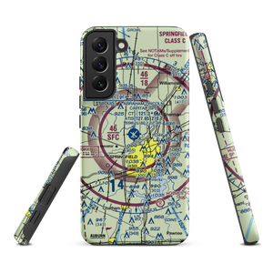 Abraham Lincoln Capital Airport (SPI) VFR Sectional Samsung Phone Case