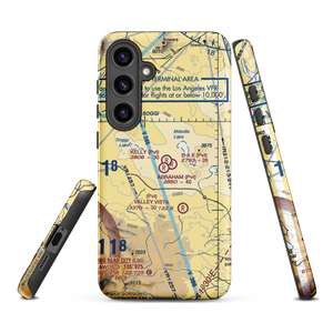 Abraham Ranch Airport (7CA1) VFR Sectional Samsung Phone Case